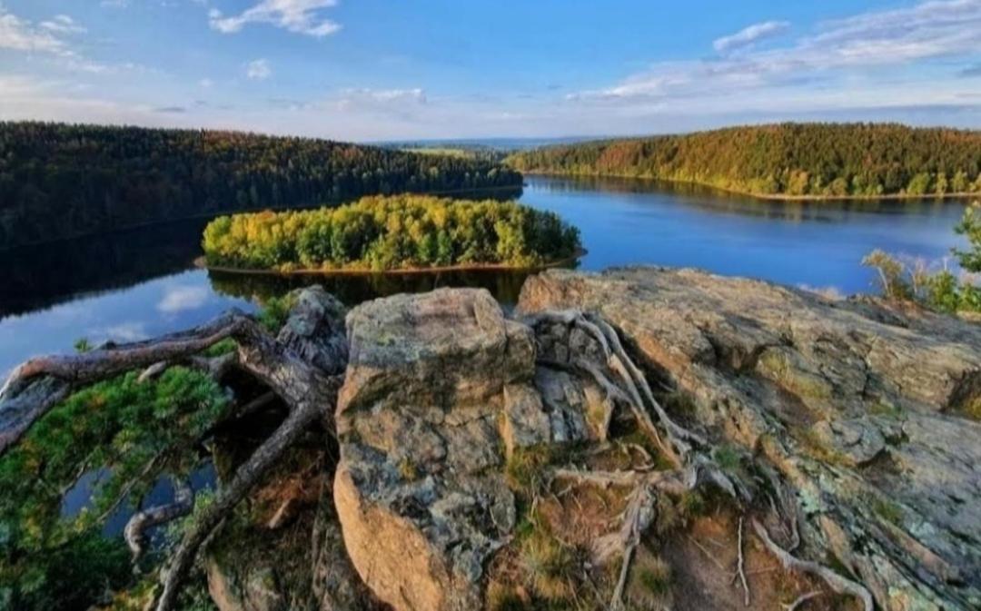 Apartmanova Chata Secanda S Bazenem, U Secske Prehrady Exterior foto